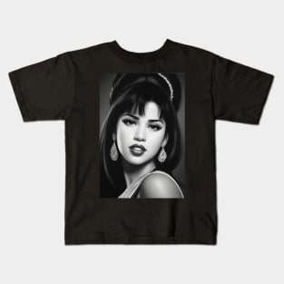 Womens Music Gift Love Selena Kids T-Shirt